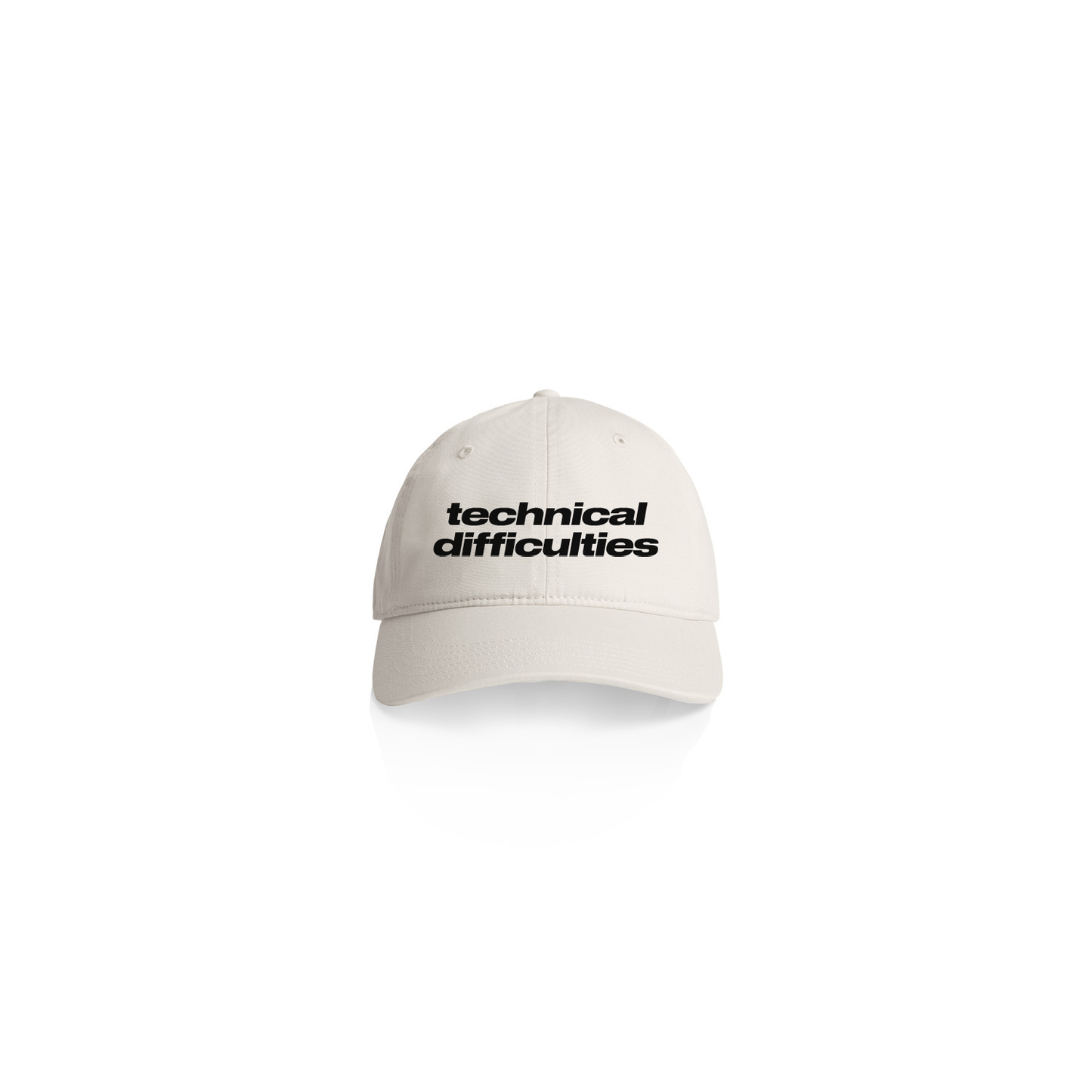 Technical Difficulties - Baseball Cap - White